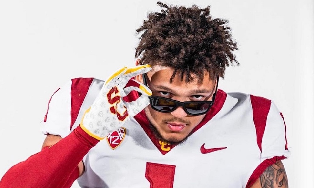 Brandon Inniss during USC visit