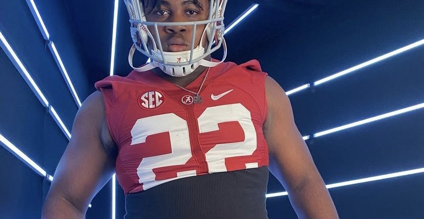 James Smith poses for picture during Alabama visit