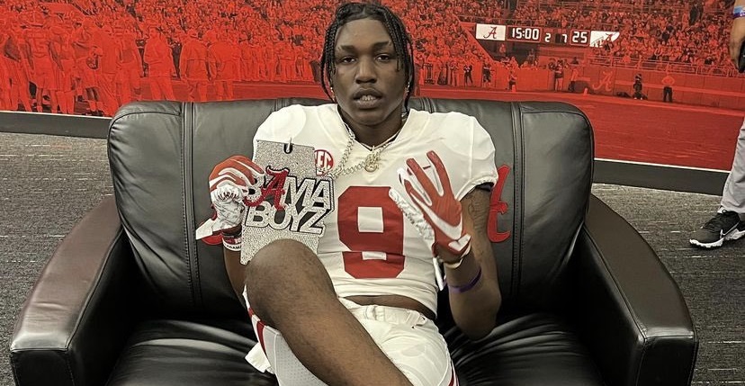 Yhonzae pierre during alabama football visit