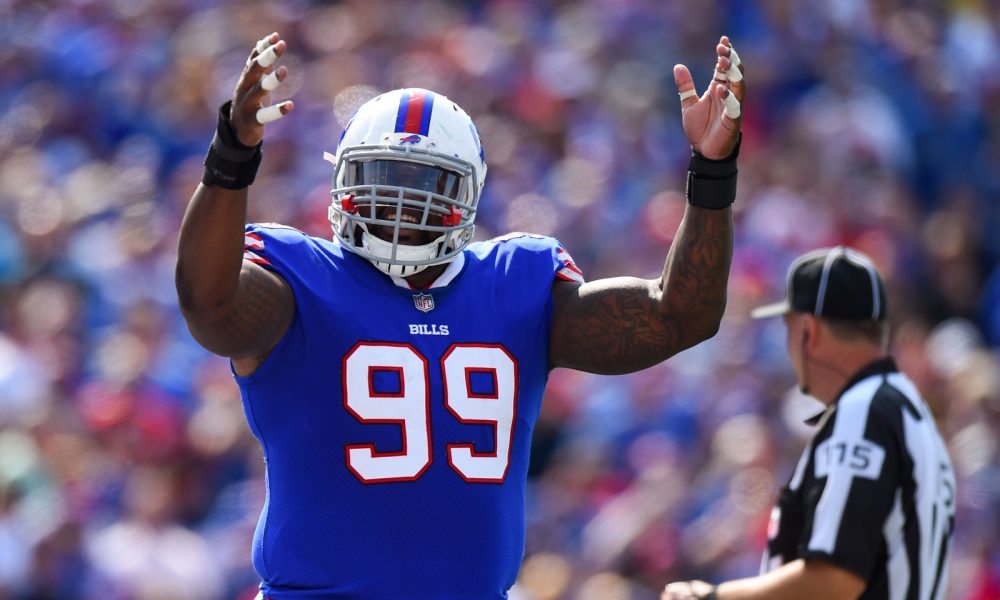 Marcell Dareus during his 2017 season with the Buffalo Bills