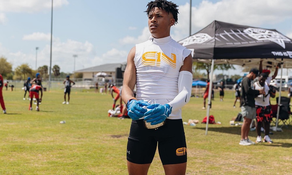 Debron Gatling at 7v7 tournament