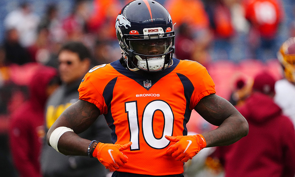 Jerry Jeudy suffers minor injury in OTAs for Denver Broncos