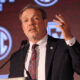 Jimbo Fisher answers questions at 2021 SEC Media Days