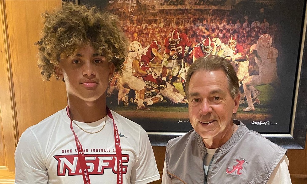 Julian Lewis and alabama after nick saban football camp at alabama