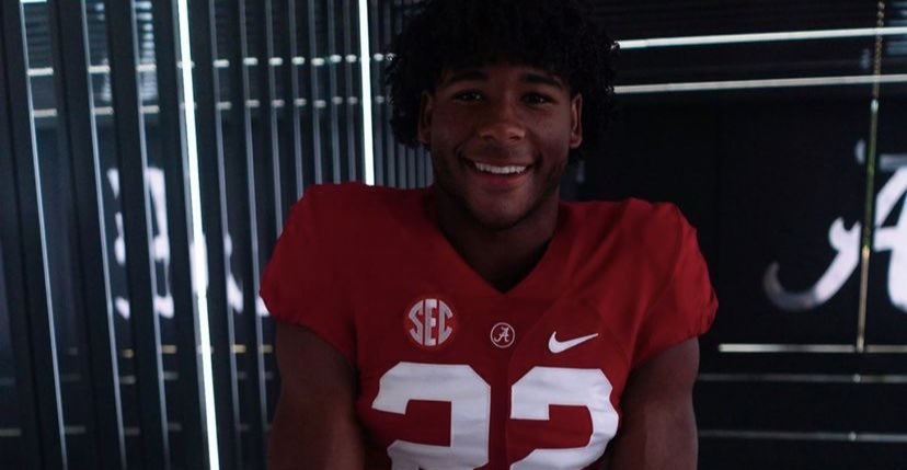 Justice Haynes in an Alabama uniform