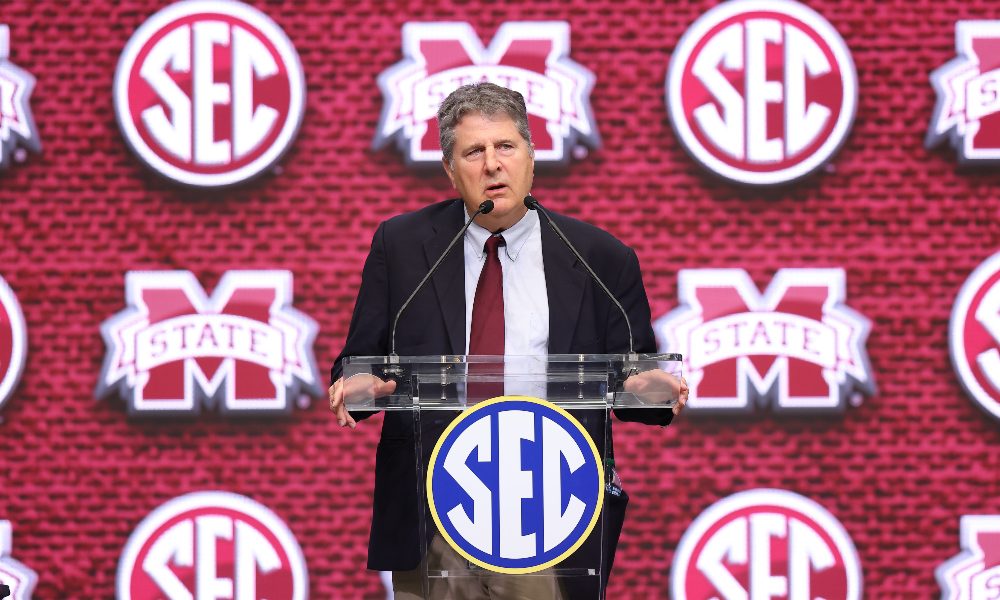 Mike Leach speaks at 2022 SEC Media Days