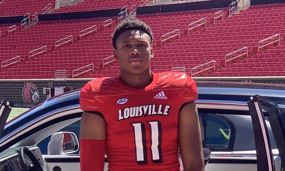 Jamari Johnson in Louisville uniform