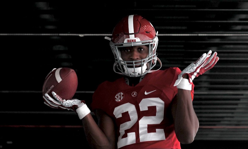 Jaren Hamilton in alabama uniform