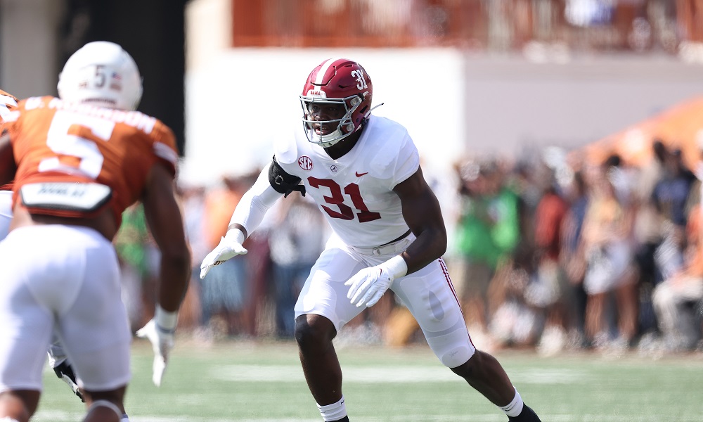 Alabama LB Will Anderson (#31) during matchup against Texas