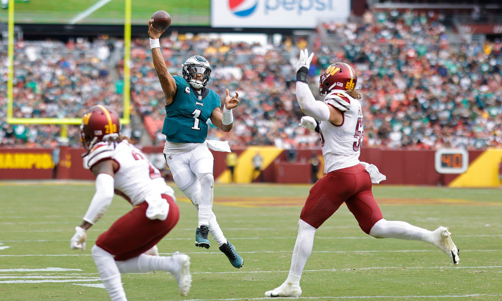 Eagles plan to give Jalen Hurts his most snaps this season on Monday