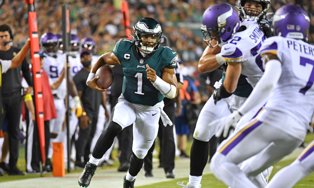 Eagles-Saints analysis: Jalen Hurts, running game shine vs. NFL's top rush  defense in first home win