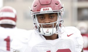 Shazz Preston in Alabama Uniform
