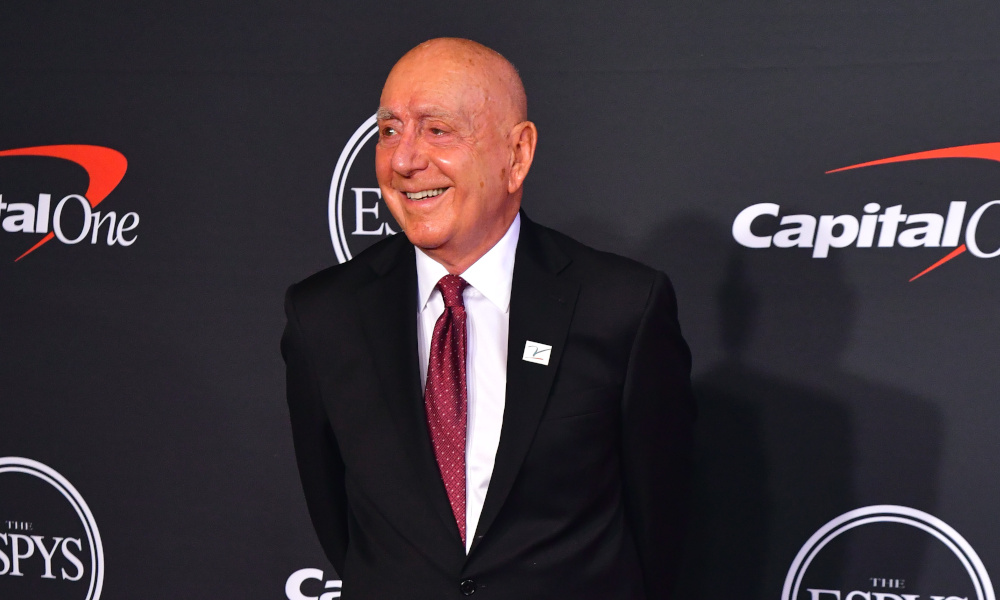 Dick Vitale on the red carpet for the 2022 ESPY Awards for ESPN.