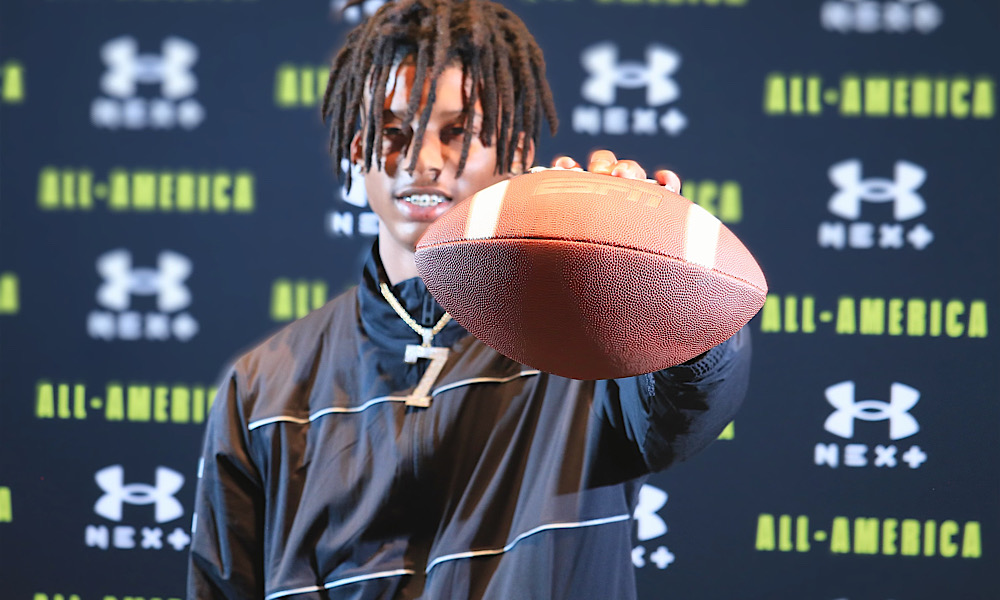 Cormani McClain at Under Armour Media Day