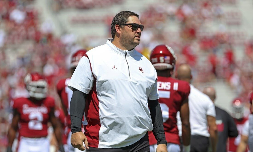 Oklahoma OC Jeff Lebby before 2022 matchup against UTEP.