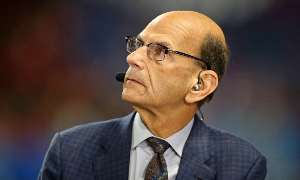 ESPN's Paul Finebaum on the broadcast set for 2022 CFP Semifinal matchup between Georgia and Ohio State.