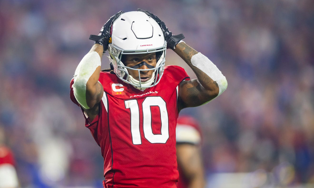 DeAndre Hopkins during his time as a wide receiver for the Arizona Cardinals.