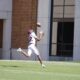 Alabama wide receiver Jalen Hale makes a catch during Practice at Thomas-Drew Practice Fields in Tuscaloosa, AL on Tuesday, Apr 18, 2023.