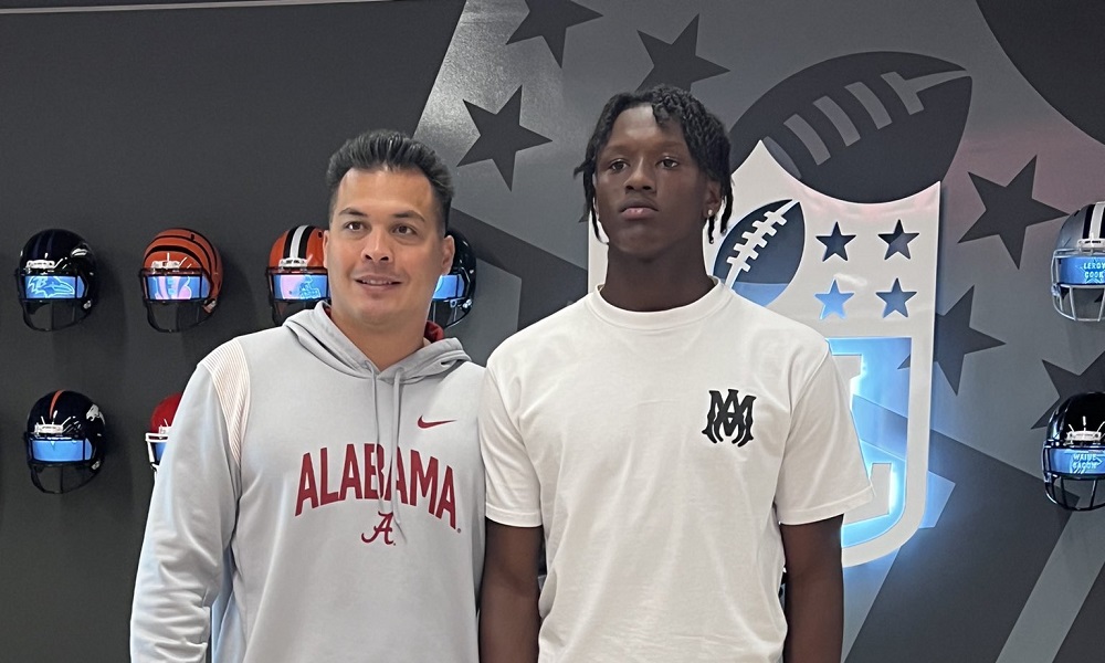 robert bala and chris cole during alabama viist