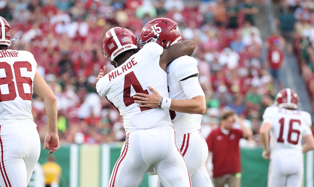 Alabama Football: Re-evaluating WR room through four games - Page 3