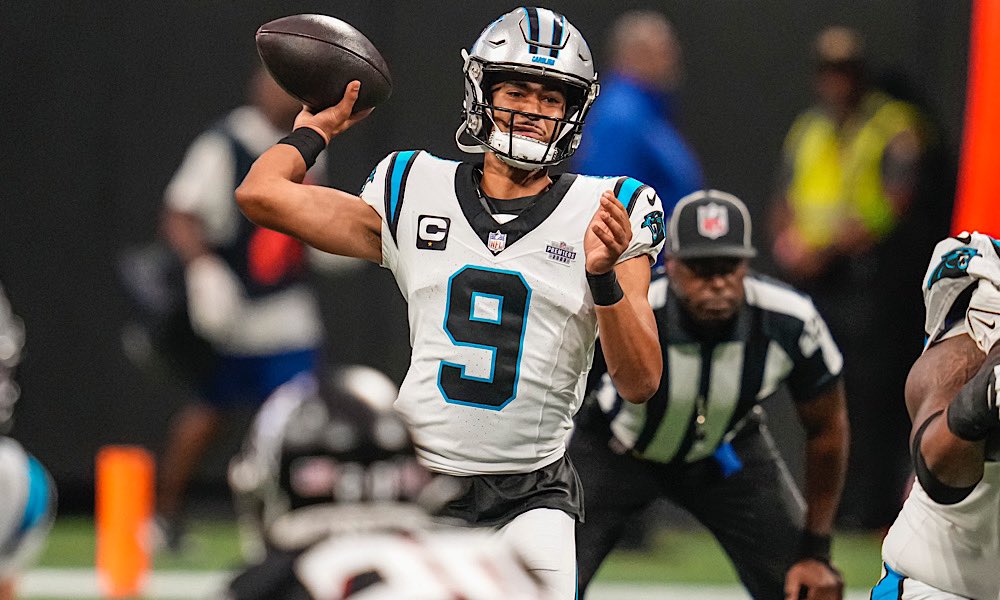 Reich: Panthers QB Bryce Young on track to play Sunday vs Vikings