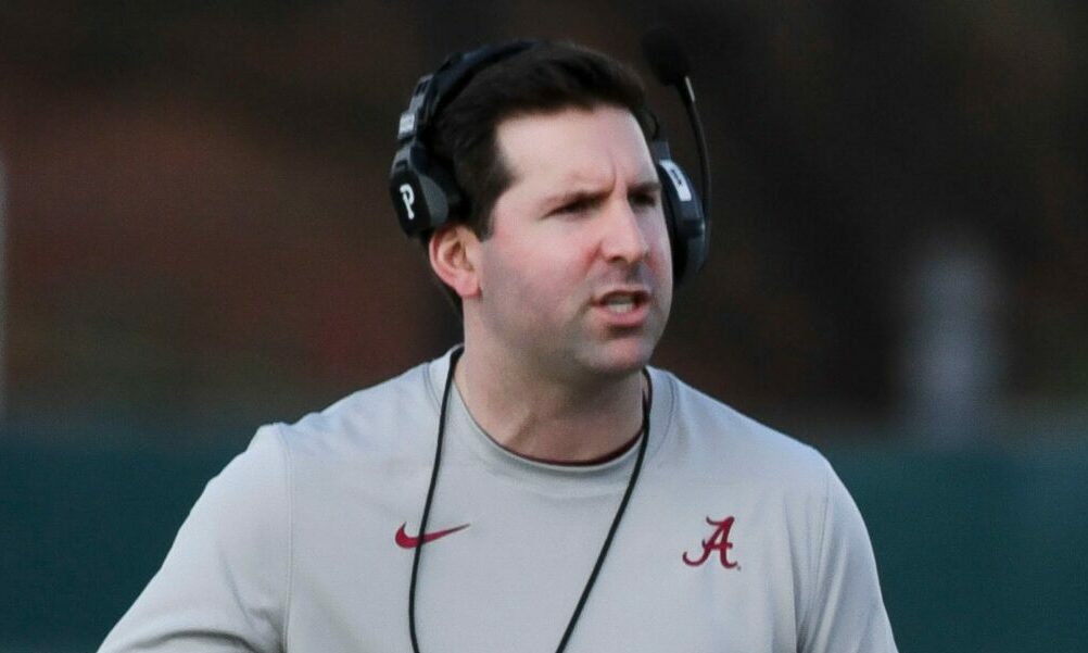 Alabama OC/QB coach Nick Sheridan on the practice for the Crimson Tide in 2024 spring practice.