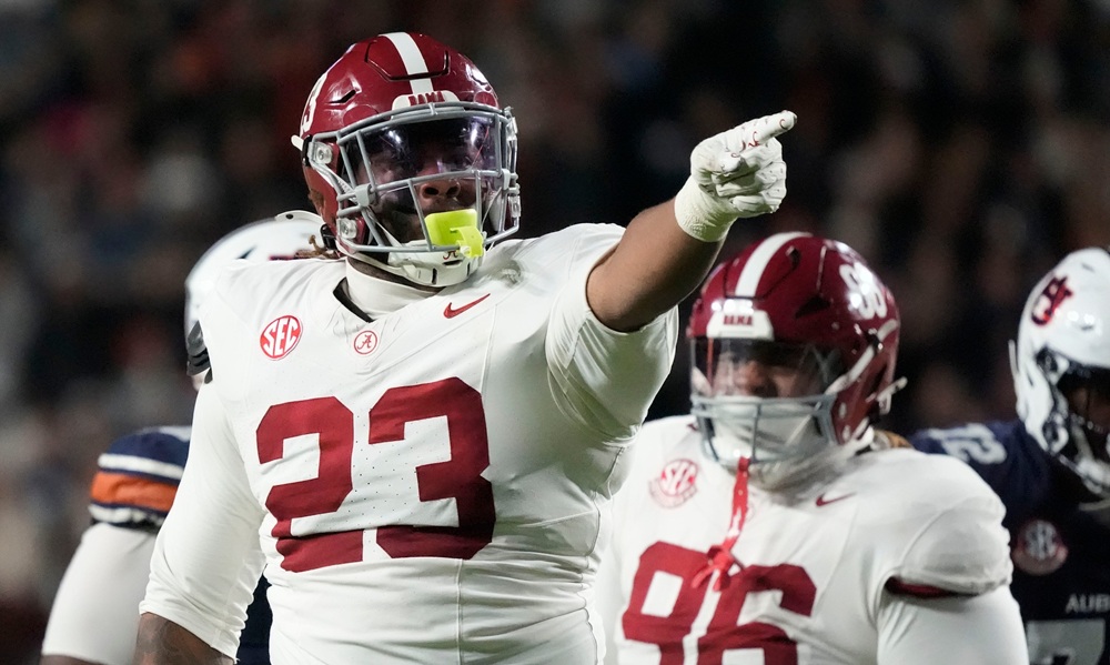 James Smith (No. 23), a former 5-star, details why he chose Ohio State after leaving Alabama.