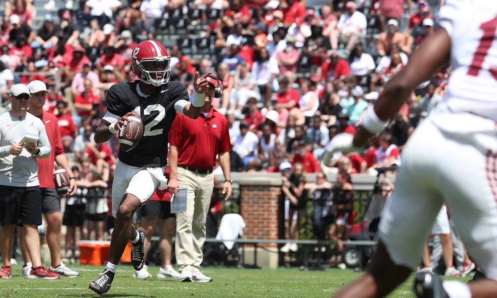 Alabama players gave praise to Keelon Russell after a strong spring.