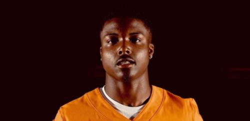 Khyree Jackson during visit to Tennessee
